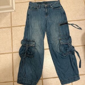 Wild Fable Blue Flare & Wide Leg Jeans